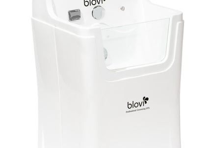 Blovi Professional Grooming SPA Bathtub – Ozone, Micro Bubble & Hydromassage, 65x60x95cm, White