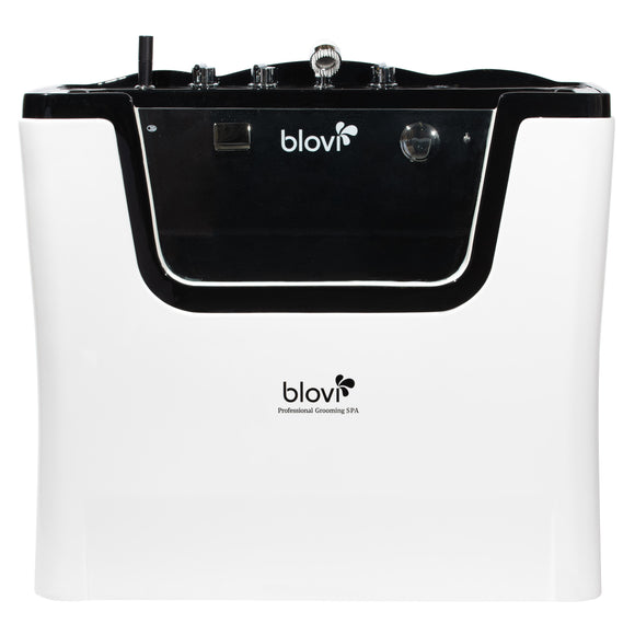 Blovi Professional Grooming SPA Bathtub – Ozone Micro Bubble Hydromassage, 110x68x95cm, White