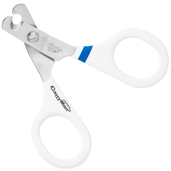 Doggy Man Cat Nail Clippers – Curved Stainless Steel Blades, 8.5cm Ergonomic Design