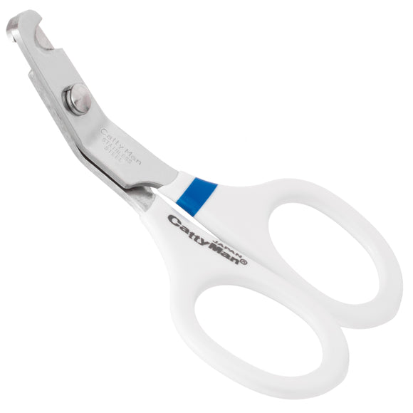 Doggy Man Cat Nail Clippers – Curved Stainless Steel Blades, 8.5cm Ergonomic Design