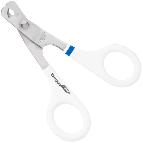 Doggy Man Curved Nail Clippers 12.5cm – Precision Stainless Steel, Ergonomic Grip Design