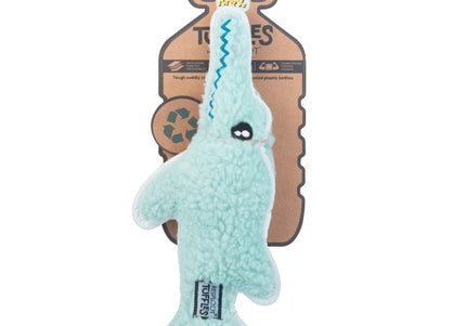 Resploot Tuffles Dolphin Dog Toy – Durable Recycled Material with Squeaker Feature