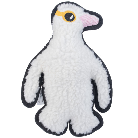 Resploot Tuffles Penguin Dog Toy – Durable Recycled Material with Squeaker