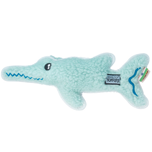 Resploot Tuffles Dolphin Dog Toy – Durable Recycled Material with Squeaker Feature