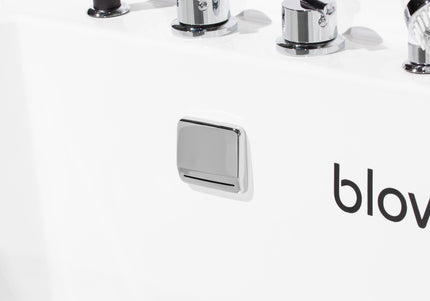 Blovi Professional Grooming SPA Bathtub – Ozone, Micro Bubble, Hydromassage, 120x73x95cm, White