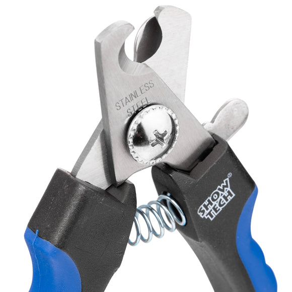 Show Tech Small Nail Clippers – Precision Stainless Steel Blades, Ergonomic Grip Design