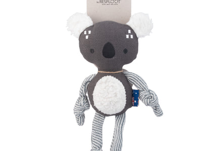 Resploot Cuddlers Koala Bear Plush Toy – Recycled Material, Squeaker, Soft and Durable