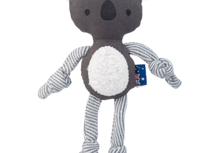 Resploot Cuddlers Koala Bear Plush Toy – Recycled Material, Squeaker, Soft and Durable