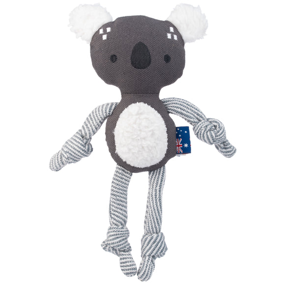 Resploot Cuddlers Koala Bear Plush Toy – Recycled Material, Squeaker, Soft and Durable