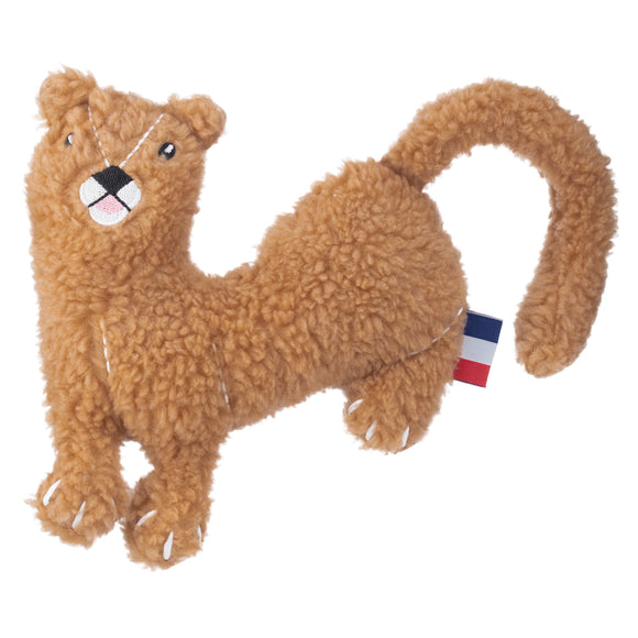 Resploot Cuddlers Mink Plush Toy – Recycled Material, Squeaker, Soft and Durable