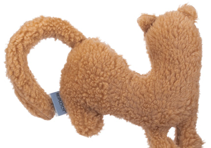 Resploot Cuddlers Mink Plush Toy – Recycled Material, Squeaker, Soft and Durable