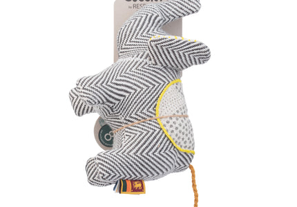 Resploot Cuddlers Elephant Plush Toy – Recycled Material, Squeaker, Soft and Durable