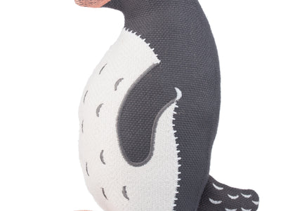 Resploot Cuddlers Yellow Eye Penguin Plush Toy – Recycled Material, Squeaker Inside