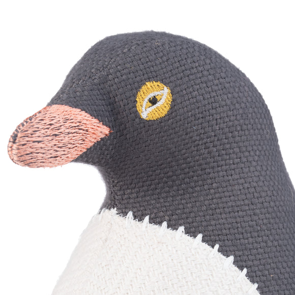 Resploot Cuddlers Yellow Eye Penguin Plush Toy – Recycled Material, Squeaker Inside