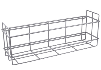 Blovi Metal Cosmetics Basket – Spacious 75x18x20cm Organizer, Holds 4 Large Packages