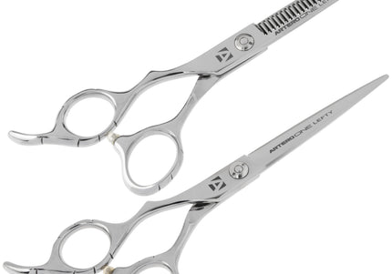Artero One Lefty 6" Scissor Set – Professional Left-Handed Cutting and 30-Tooth Thinning Scissors