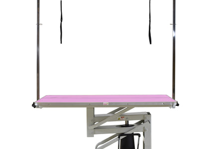 Blovi Venus Hydraulic Grooming Table – Adjustable Black Top, 110x60cm, Stable Lift Design