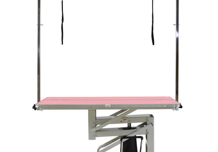 Blovi Venus Hydraulic Grooming Table – Adjustable Black Top, 110x60cm, Stable Lift Design