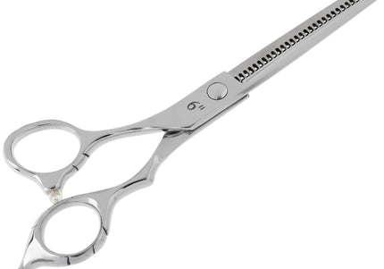Artero One Lefty 6" Scissor Set – Professional Left-Handed Cutting and 30-Tooth Thinning Scissors