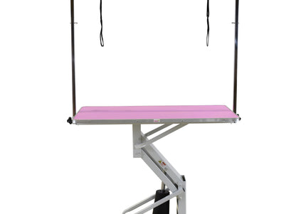 Blovi Venus Hydraulic Grooming Table – Adjustable Black Top, 110x60cm, Stable Lift Design