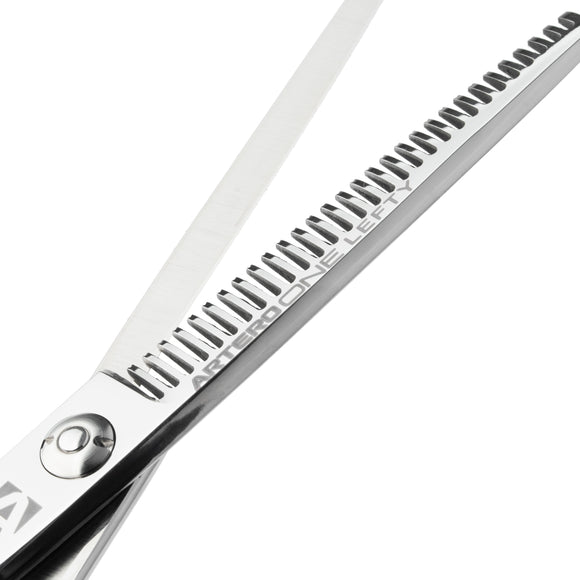 Artero One Lefty 6" Scissor Set – Professional Left-Handed Cutting and 30-Tooth Thinning Scissors