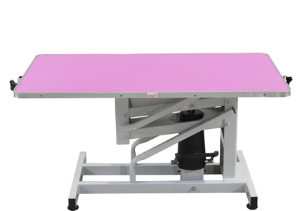 Blovi Venus Hydraulic Grooming Table – Adjustable Black Top, 110x60cm, Stable Lift Design