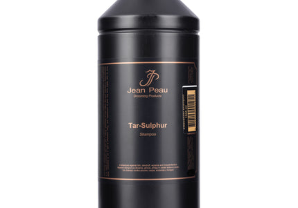Jean Peau Tar-Sulphur Shampoo – Therapeutic Concentrate, Skin-Soothing Formula, 1L