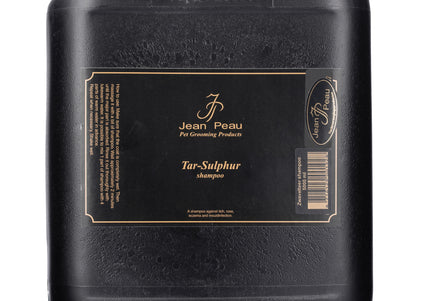 Jean Peau Tar-Sulphur Shampoo – Therapeutic Concentrate 1:4, 5L, Soothing Skin Formula