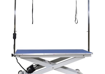 Blovi Eden Electric Grooming Table – Adjustable Lift, 120x65cm Black Top, Stable Design