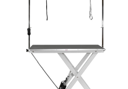 Blovi Eden Electric Grooming Table – Adjustable Lift, 120x65cm Black Top, Stable Design