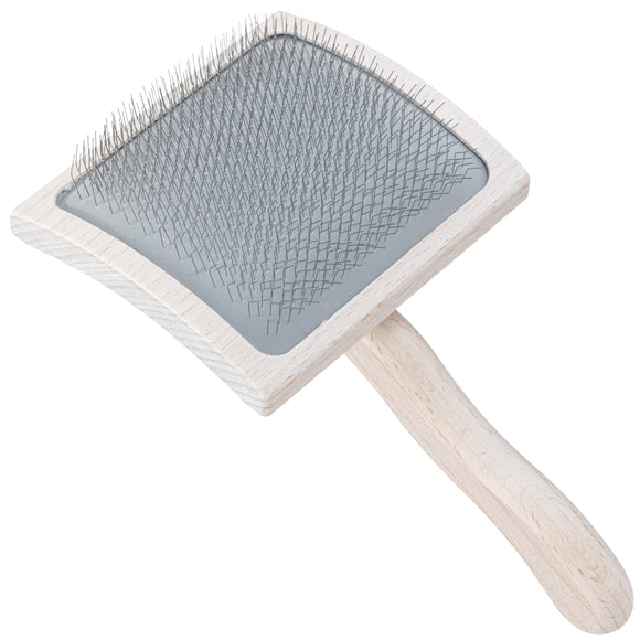 Chris Christensen Mark VII Large Curved Slicker Brush – Ergonomic Handle, Premium Pin Design