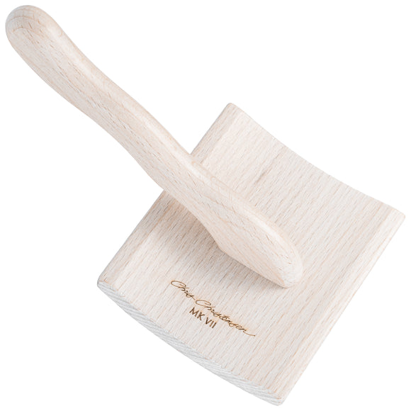 Chris Christensen Mark VII Large Curved Slicker Brush – Ergonomic Handle, Premium Pin Design