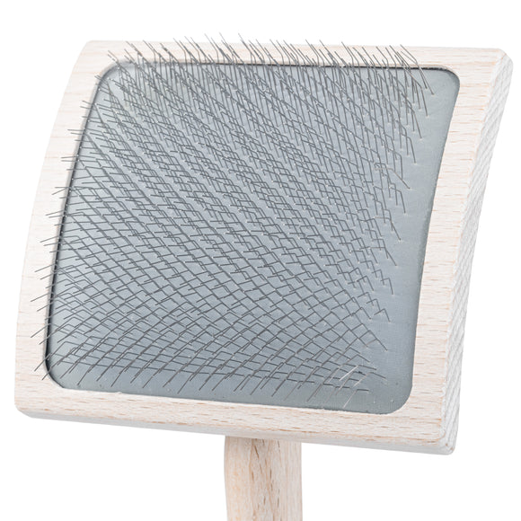 Chris Christensen Mark VII Large Curved Slicker Brush – Ergonomic Handle, Premium Pin Design