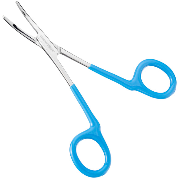 Show Tech Ear Forceps Curved 15cm – Precision Stainless Steel Tool, Ergonomic Grip