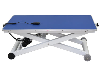 Blovi Eden Electric Grooming Table – Adjustable Lift, 120x65cm Black Top, Stable Design