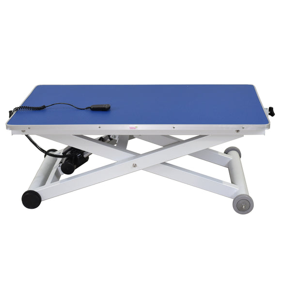 Blovi Eden Electric Grooming Table – Adjustable Lift, 120x65cm Black Top, Stable Design