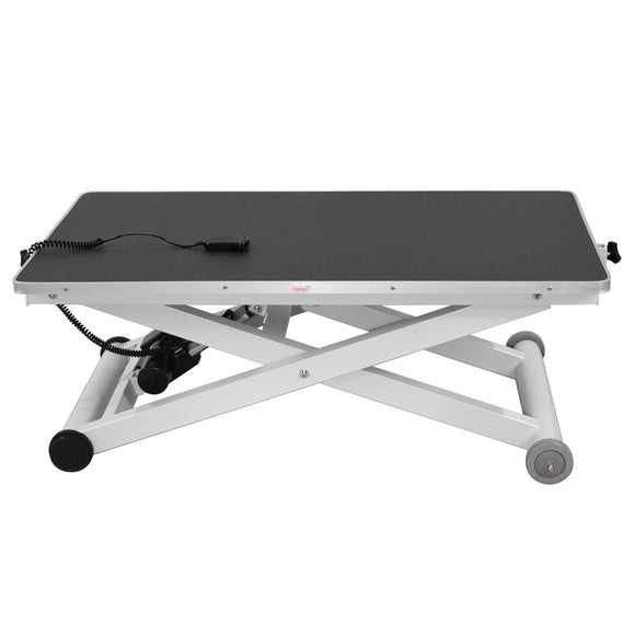 Blovi Eden Electric Grooming Table – Adjustable Lift, 120x65cm Black Top, Stable Design