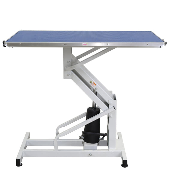 Blovi Venus Hydraulic Grooming Table – Adjustable Black Top, 110x60cm, Stable Lift Design