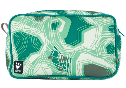 Hurtta Zhero Neoprene Pouch Bag – Camo Pattern, Durable Dark Green Accessory Holder