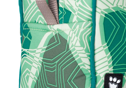 Hurtta Zhero Neoprene Pouch Bag – Camo Pattern, Durable Dark Green Accessory Holder