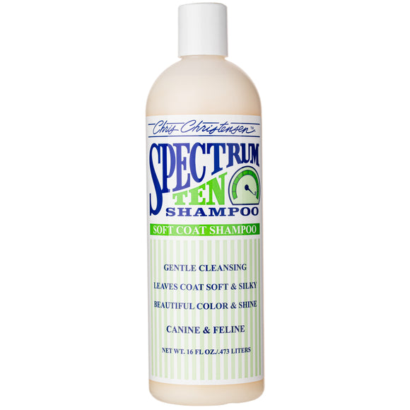 Chris Christensen Spectrum Ten Smoothing Shampoo – Anti-Frizz Concentrate, 473ml Bottle