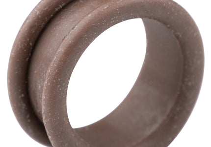 Madan Replacement Scissor Rings – 21mm Diameter, Comfortable Brown Silicone Inserts