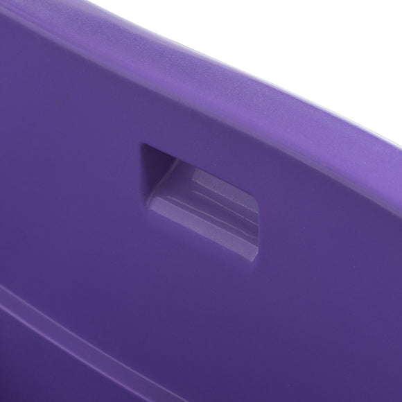 Blovi Large Grooming Bathtub – Stationary Heavy-Duty Tub in Purple Finish