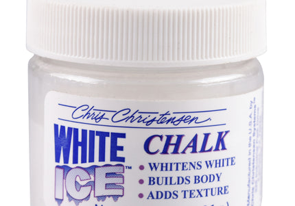 Chris Christensen White Ice Chalk – Whitening Powder Conceals Stains and Adds Coat Texture, 2.26g