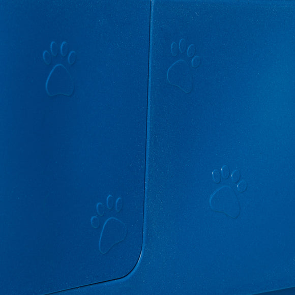 Blovi Large Grooming Bathtub – Spacious Stationary Wash Basin, Durable Blue Finish