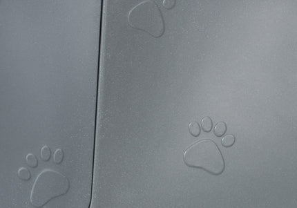 Blovi Electric Dog Bath – Large Solid Grooming Tub with Electric Lift and Double-Sided Boom, Gray