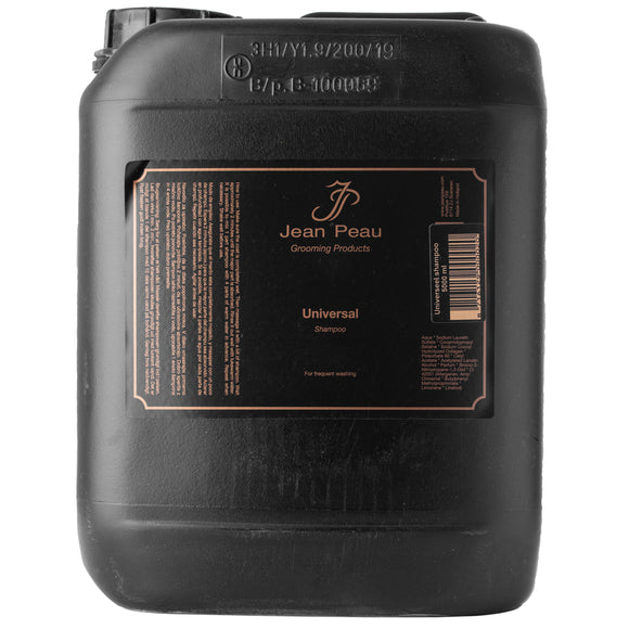 Jean Peau Universal Shampoo – Concentrated 1:4 Formula, 5L, Gentle on All Coat Types