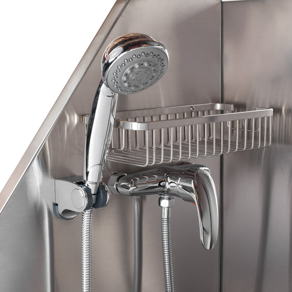 Blovi Steel Electric Lift Bathtub – Right-Side Entry, Durable Grooming Solution