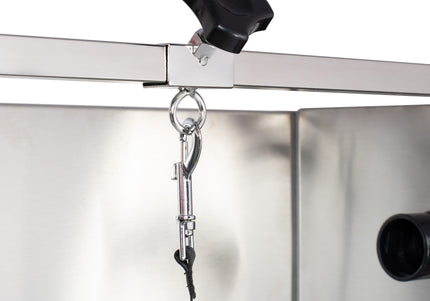 Blovi Steel Electric Lift Bathtub – Right-Side Entry, Durable Grooming Solution