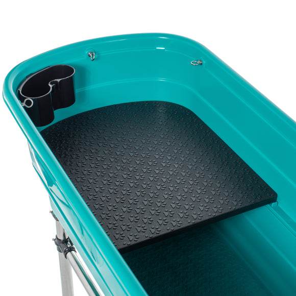 Blovi Booster Grooming Tub – Comfortable Bathtub with Ramp, 124.5x69.5x90cm